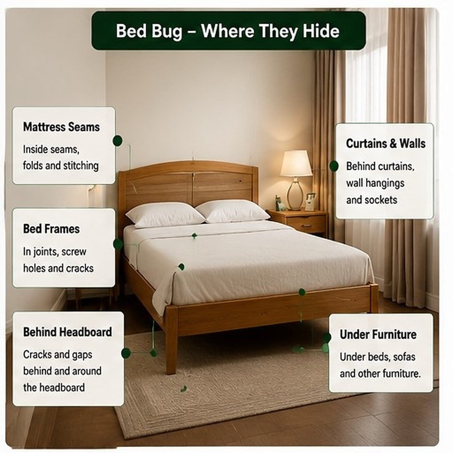Where Do Bed Bugs Hide?
