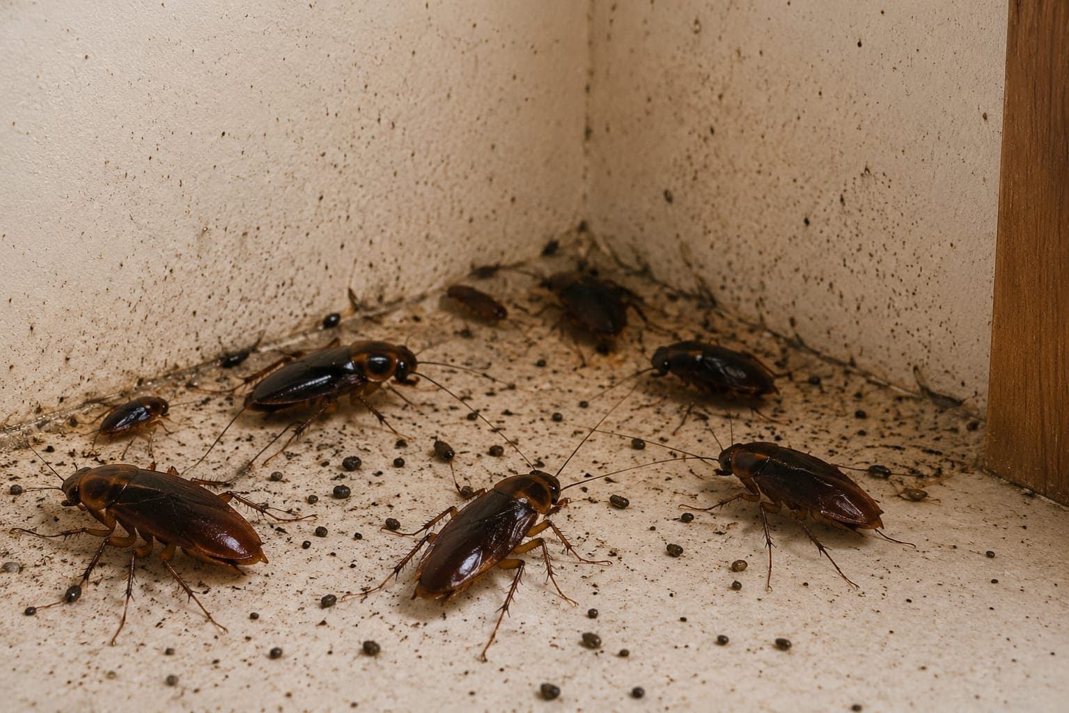 Cockroach Control before