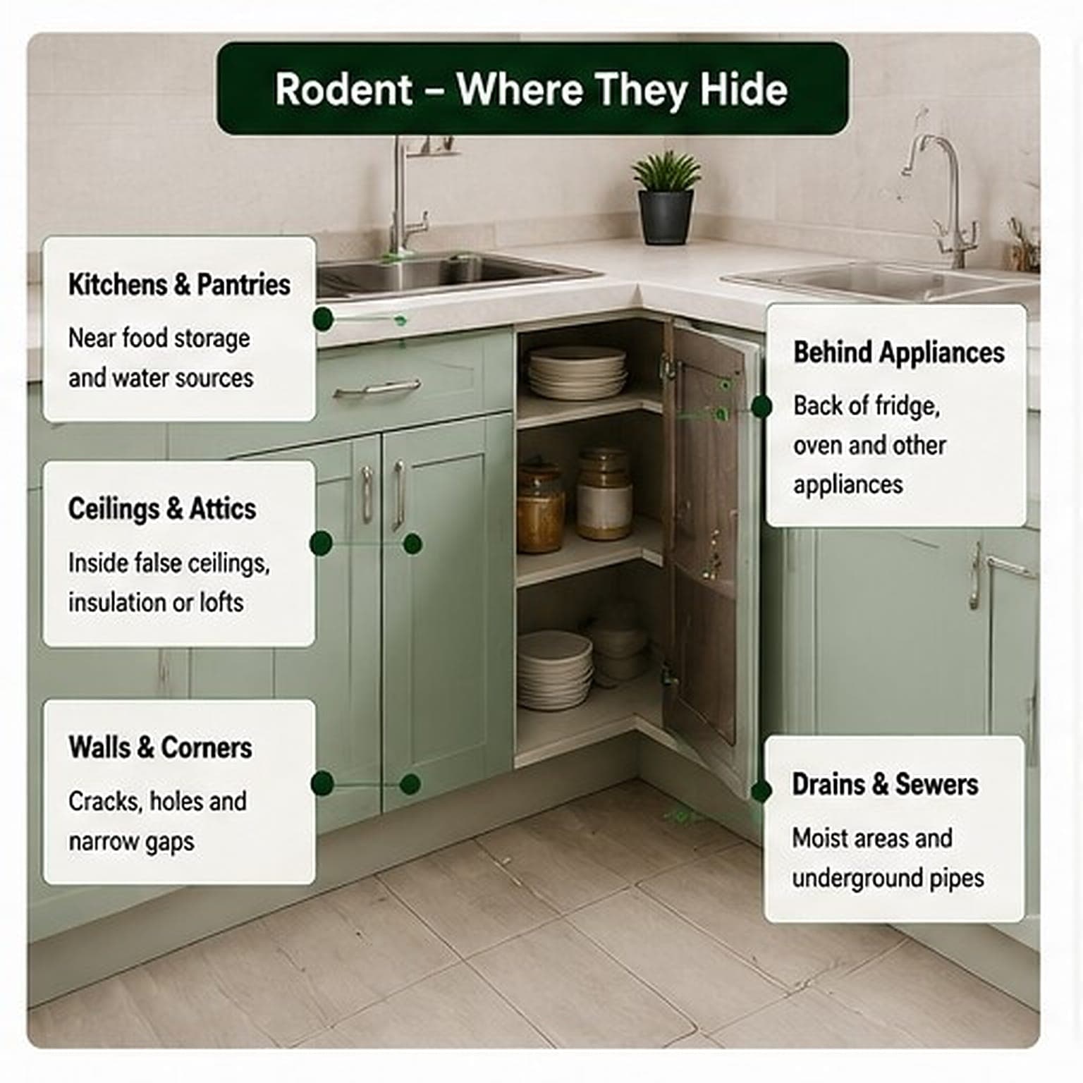 Where Do Rodents Hide?
